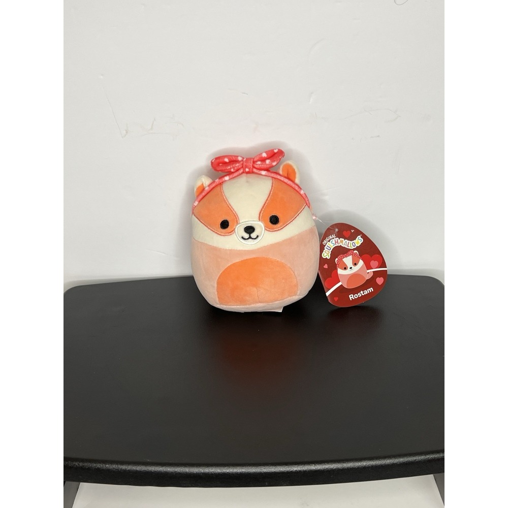 Squishmallows 5"‎ Rostam the Badger — 2025, New w/ Tags